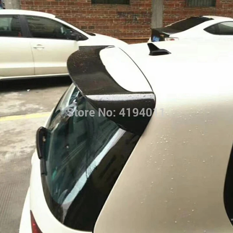 MONTFORD для Volkswagen Golf6 MK6 2009 2010 2011 2012 2013 углеродное волокно задний спойлер на крышу