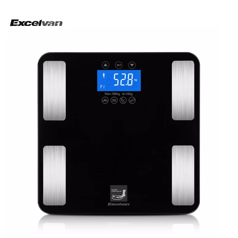 excelvan touch 400 lb digital smart body fat scale measures up to weightbmi
