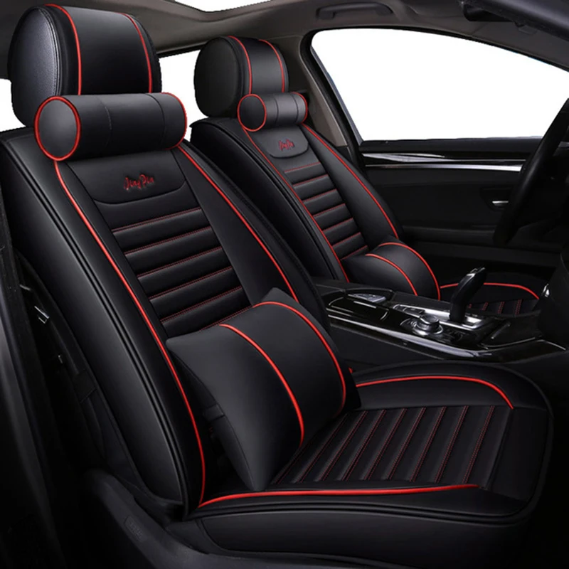 

LCRTDS Universal Leather Car seat cover for Honda crosstour CR-V crv 2007 2008 2007-2011 2013 2016 element fit HR-V hrv