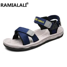 Летние мужские сандалии; мужские шлепанцы; удобная обувь для пляжа; Мужская обувь; модные повседневные Вьетнамки; сандалии на плоской подошве