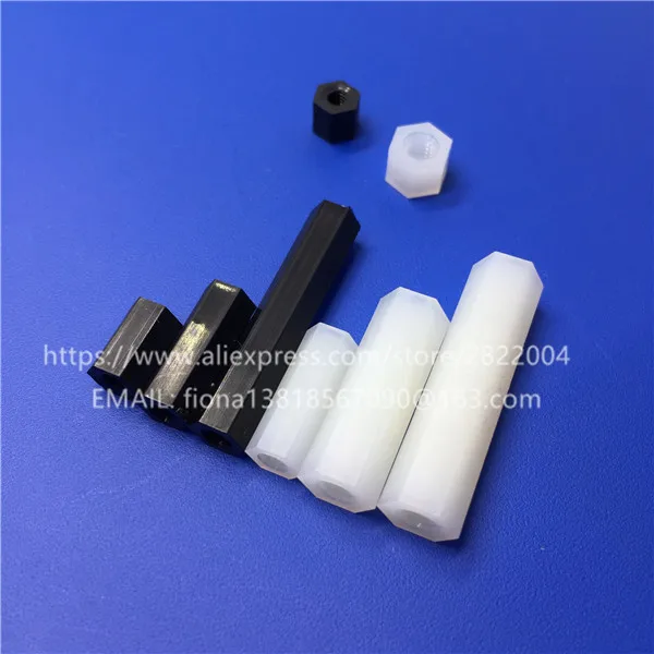 M3 nylon hex standoff plastic spacer standoff screw pcb standoffin