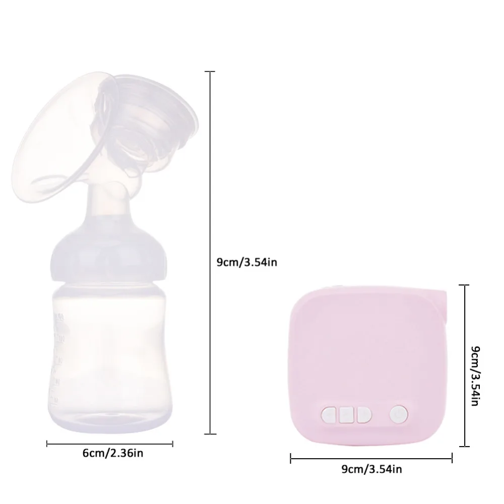 Электрический молокоотсос Infantil, Электрический Мощный насос для сосков, Электрический молокоотсос USB, детский молокоотсос, бутылочка ER742