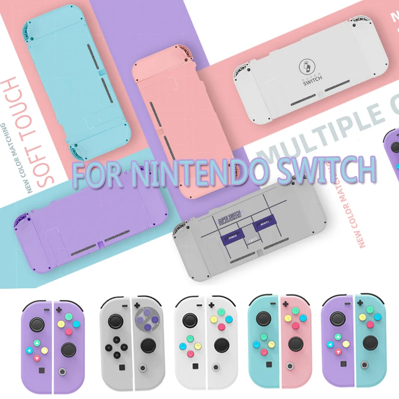 Сменный корпус для Nintendo Switch NS Joy Con чехол накладка NX JoyCons контроллер джойстик