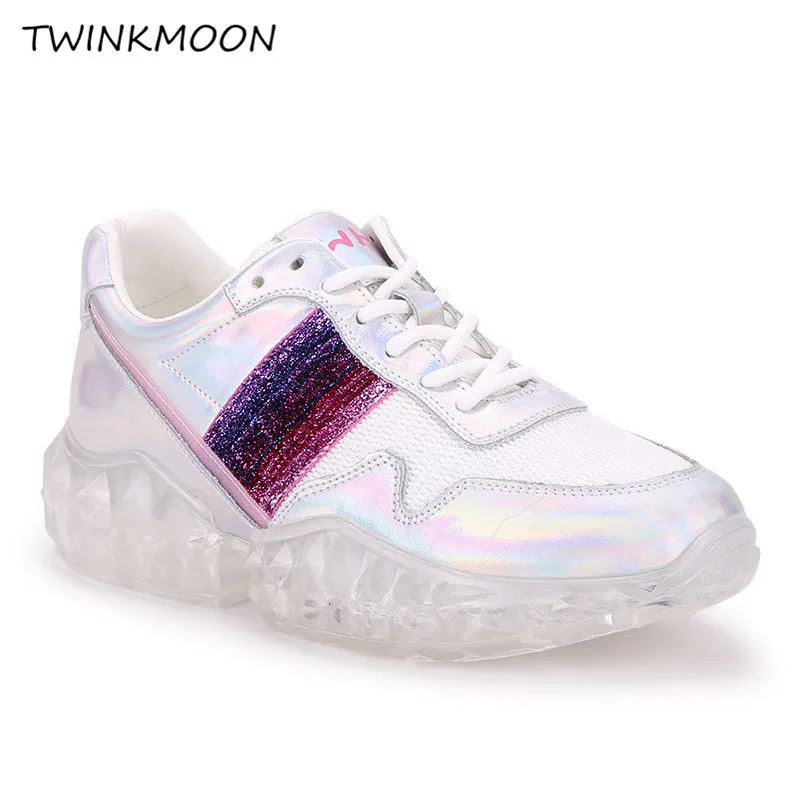 holo glitter air sneakers