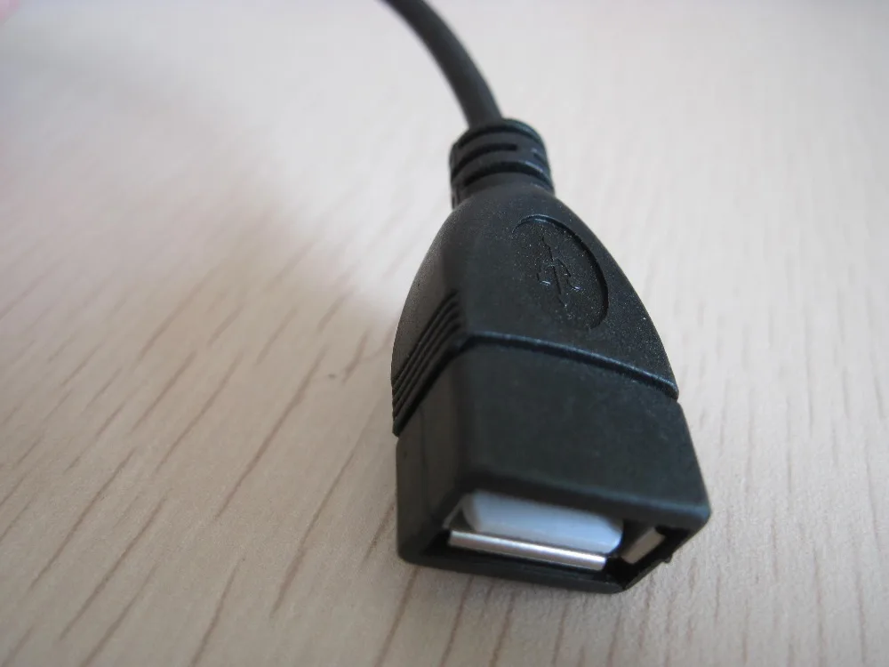 1 шт. --- абсолютно новый левый угол Micro USB Мужской к Женский Кабель для передачи