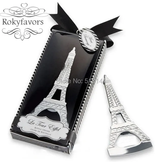 

Free Shipping 100PCS Eiffel Tower Bottle Opener Favors Barware Wedding Favors Bridal Shower Ideas Wedding Souvenir Gifts