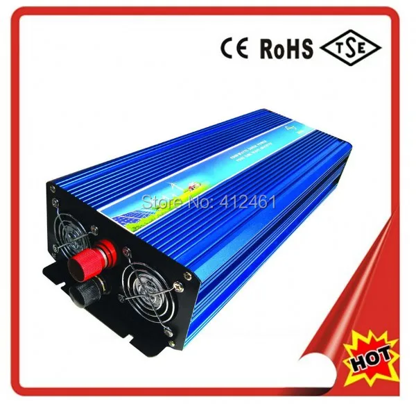 

2000W 24VDC 110V/120V/220V/230VAC 50Hz/60Hz Peak Power 4000W Off-grid Pure Sine Wave Solar Inverter or Wind Inverter