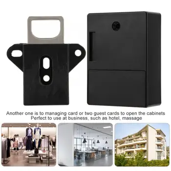 

Battery RFID Cabinet Drawer DIY Digital Lock without Hole (Battery Not Included) Battery Digital Lock