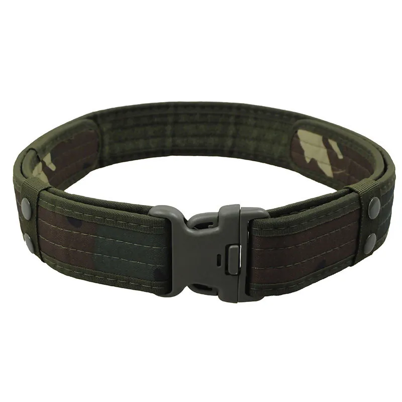 2 Inch Tactical Adjustable Belt Outdoor Hiking Climbing Hunting Load Bearing Utility Waistband Waist Support Belt08