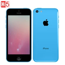 Unlocked Apple iphone 5c mobile phone used unlocked 1GB RAM 8/16/32Gb ROM GSM WCDMA Dual Core 8MP Camera 4.0″ screen