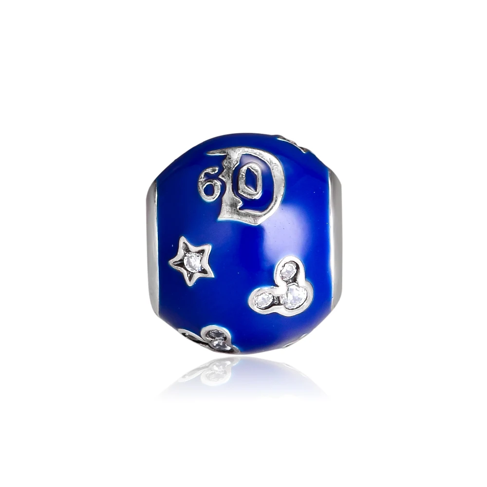 Подходит Пандора браслет 60th юбилей талисманы бусины серебро 925 оригинальные для изготовления ювелирных изделий kralen perles boncuk Шарм