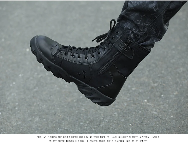 Уличная походная обувь мужские Трекинговые ботинки тактическая, боевая, милитари Botas Нескользящие мужские горные ботинки zapatillas hombre треккинг