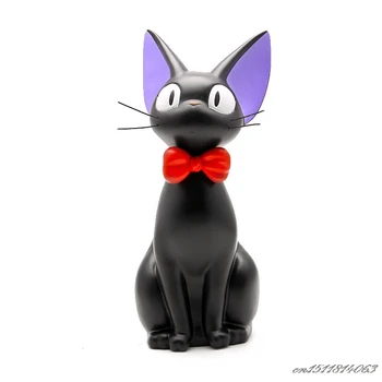 

Studio Ghibli Miyazaki Kiki's Delivery Service Kiki Model Cat PVC DIY Action Figure Piggy Bank Money Box Kids Toy Free Shipping