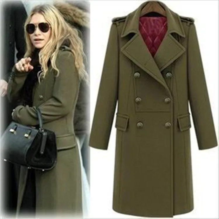 manteau en laine femme court