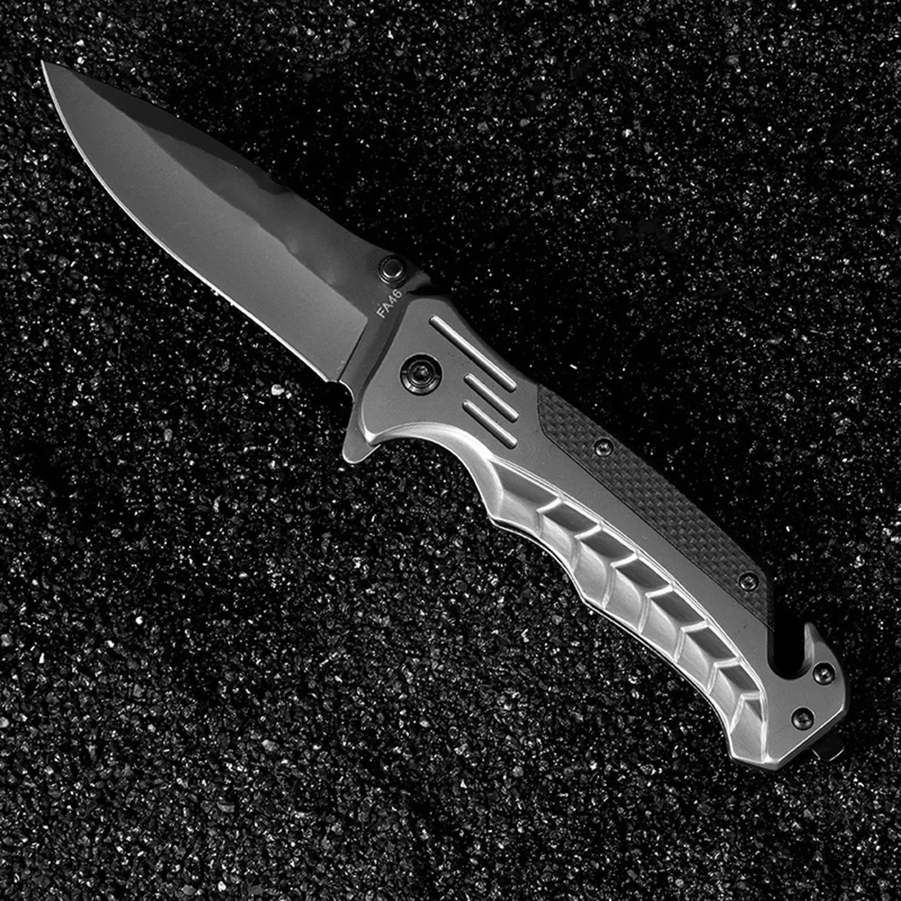 Сова OD94 новый черный складной нож Кобра дизайн Походный нож уличный утилиты быстро открывающиеся ножи для выживания высокого качества