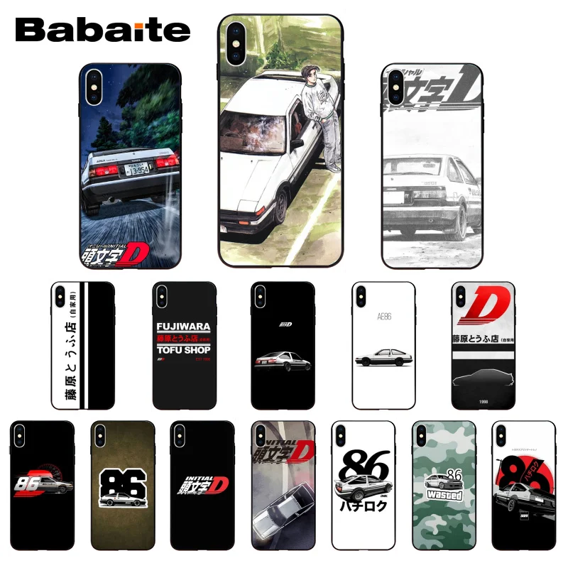 Babaite начальный D AE86 DIY печать рисунок чехол для телефона для iPhone Xr XsMax 8 7 6 6S Plus Xs X 5 5S SE 5C Чехол s11 11pro 11promax