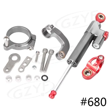

For BMW R1200GS R1200CL 2013-2016 Aluminum Alloy CNC Steering Damper Stabilizer Safety Control w/ Mounting Bracket