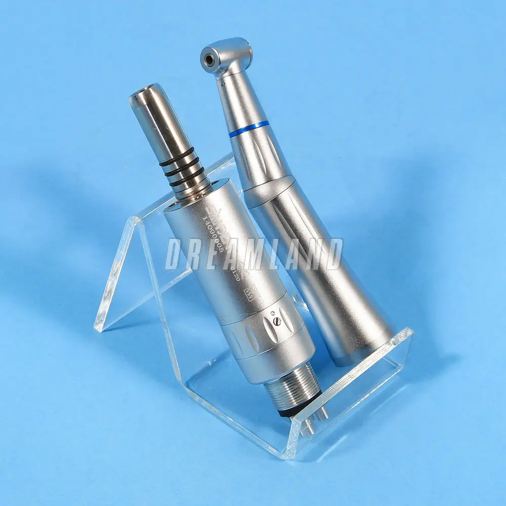 

Dental Low Speed Inner Water Contra Angle Handpiece+ Air Motor 4 Hole Fit KAVO