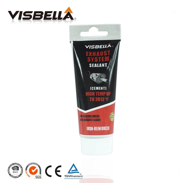 Visbella Exhaust System Pipe Repair Kit High Temperature Cement Crack