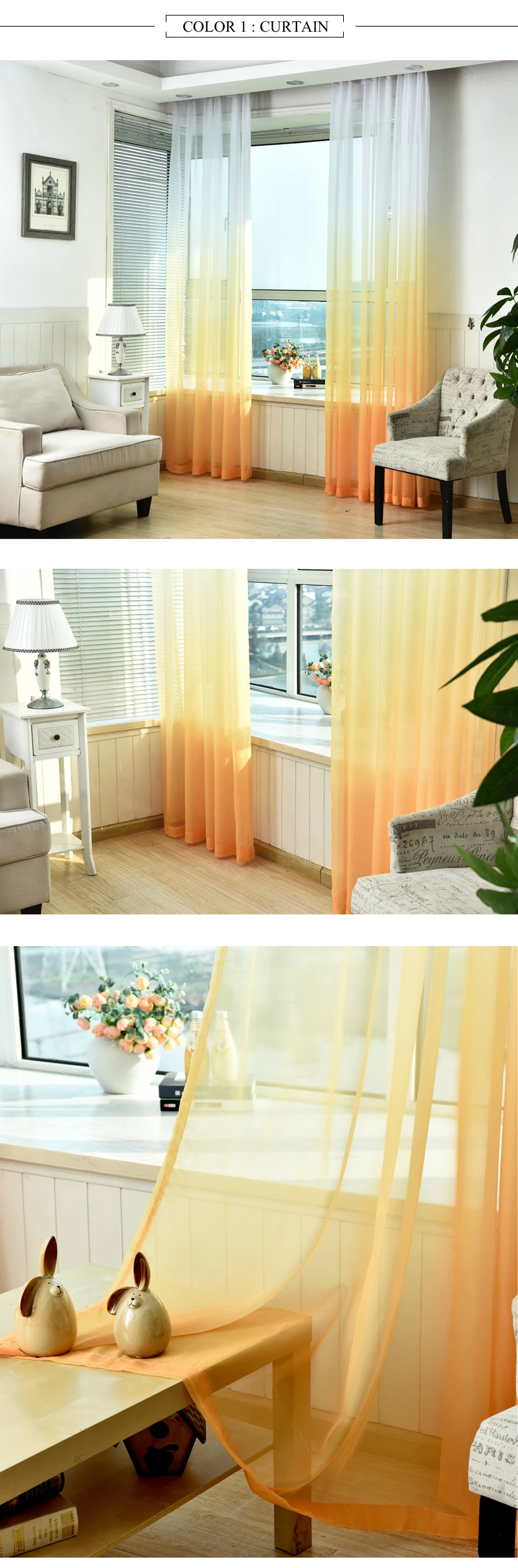 3d напечатанные кухонные украшения оконные занавески Тюль s для перегородка для гостиной Прозрачная Вуаль занавеска