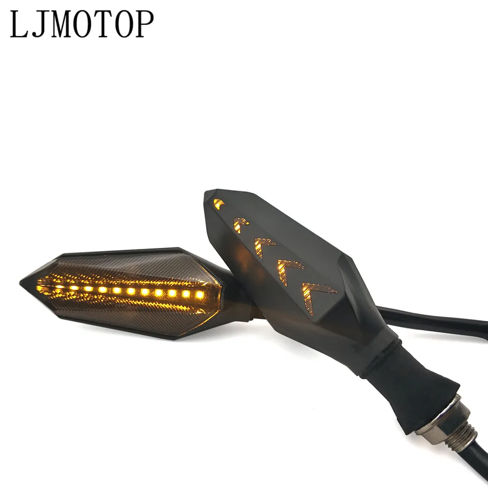 

Motorcycle Signal lights Led Turn Signal Flasher Warning lamp Amber For Aprilia CAPANORD 1200 etv1000 750 sl1000 RST1000 Z800