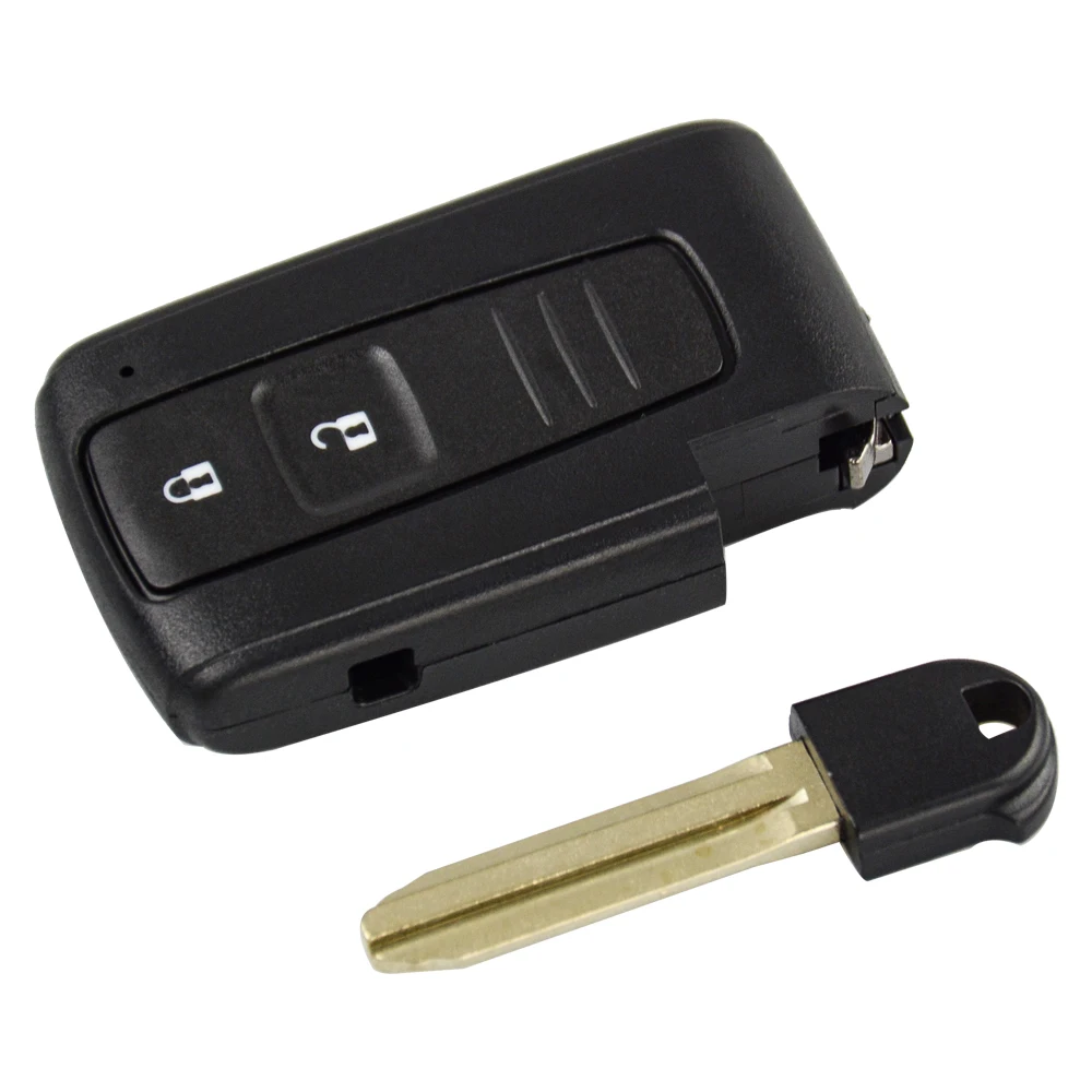 OkeyTech 2 + 1 кнопочный умный ключ для Toyota Prius Corolla Chr Yaris Rav4 Auris с аварийным лезвием
