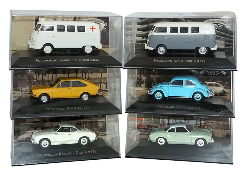 1/43 Сплав Классический бразильский KOMBI модель автобуса скорой помощи игрушечные машинки Литье металла коллекция бразильский фургон игрушки автомобиль