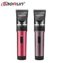 Профессиональная машинка для стрижки волос, беспроводная и перезаряжаемая, 100-240 В, машинка для стрижки волос, 2000 мА, триммер для волос, бритва для волос для мужчин