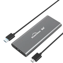 Blueendless 2242 2260 2280 мм M.2 Ngff(Sata) Ssd для Usb 3,0 Внешний Hd Жесткий диск чехол для хранения адаптер Поддержка B Ke