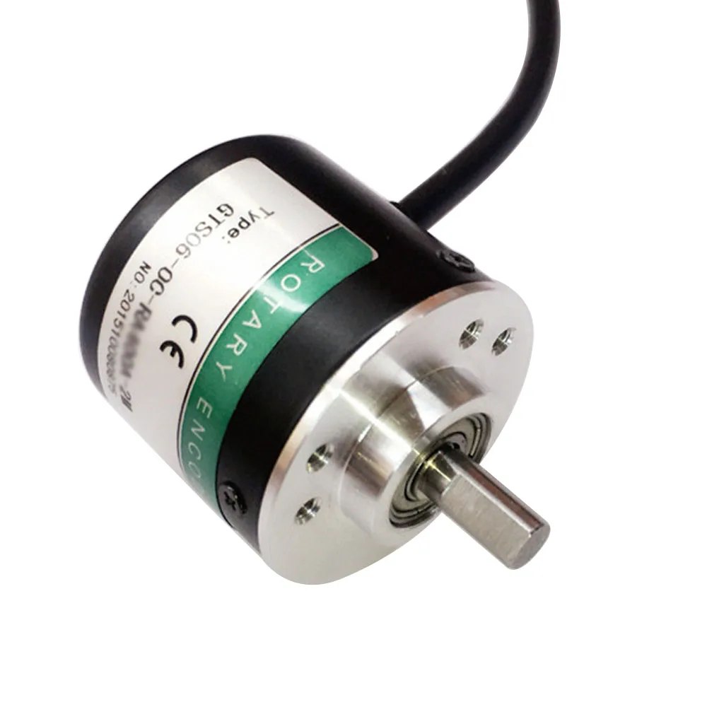 CNIKESIN Инкрементальный ротационный энкодер GTS06 OC RA1000B 2M AB двухфазный 5 24 V 100
