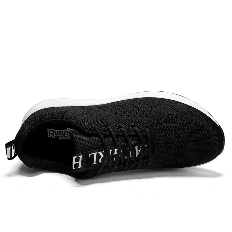 Nuevas zapatillas de deporte de aire para mujer, zapatos transpirables para mujer, zapatillas de deporte, almohadón de altura creciente, zapatillas para mujer, deporte 7,5