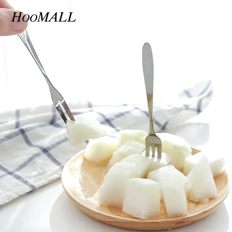 Aliexpress.com : Buy Hoomall 5Pcs Mini Stainless Steel Fruit Forks Dinning Tableware Party Cake