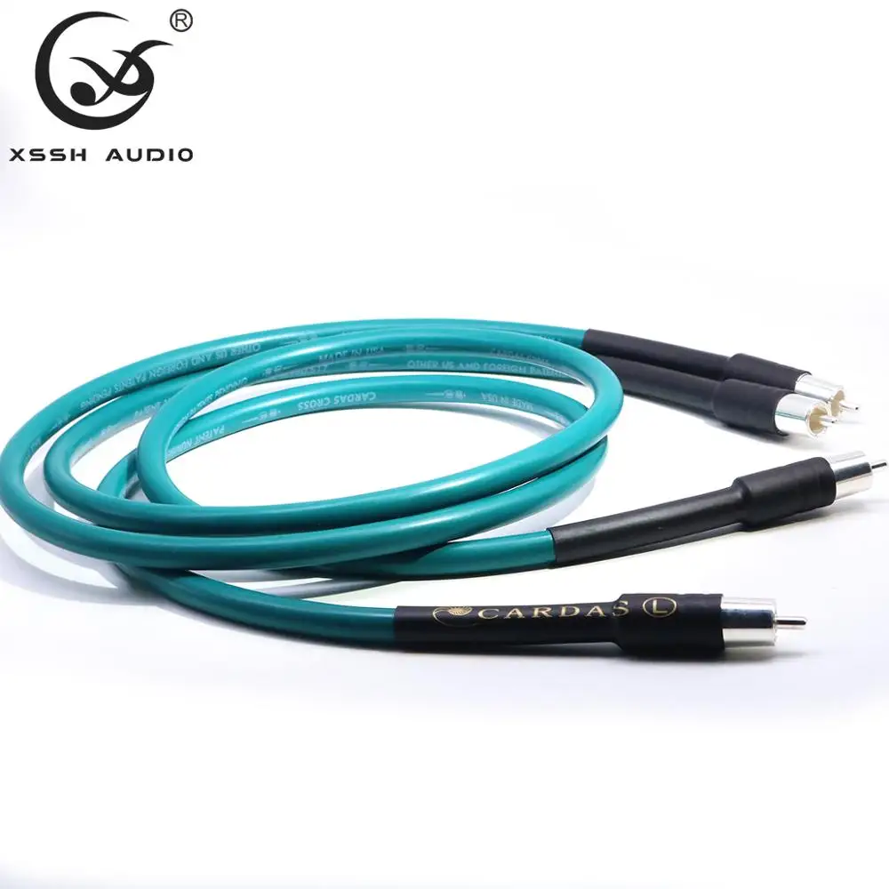 1 пара к RCA Hi end Мощность усилитель из бескислородной меди с покрытием чистой