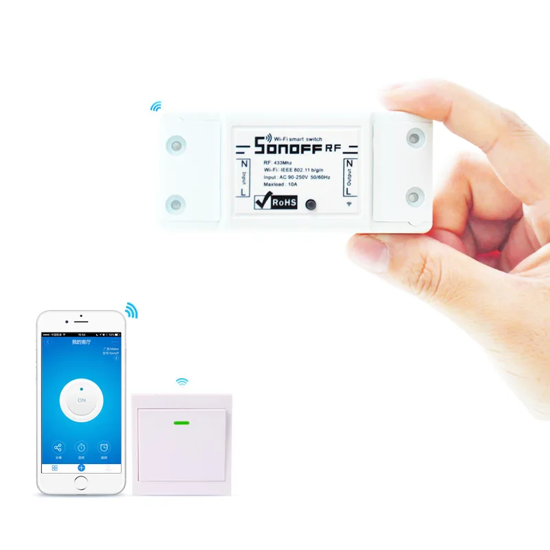 Беспроводной передатчик sonoff rf wifi smart switch & 86 wall panell|Модули для умного дома| |