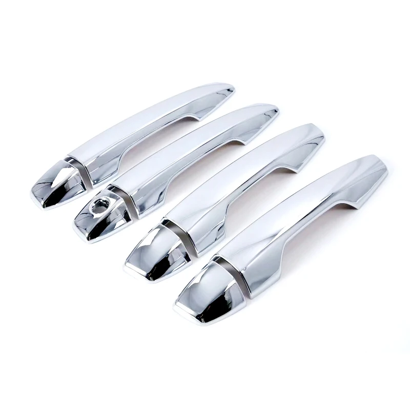 

(Only Fit For Left Hand Drive) Car Accessories Side Door Handle Cover Trim ABS Chrome 8PCS For Mitsubishi Eclipse Cross 2018