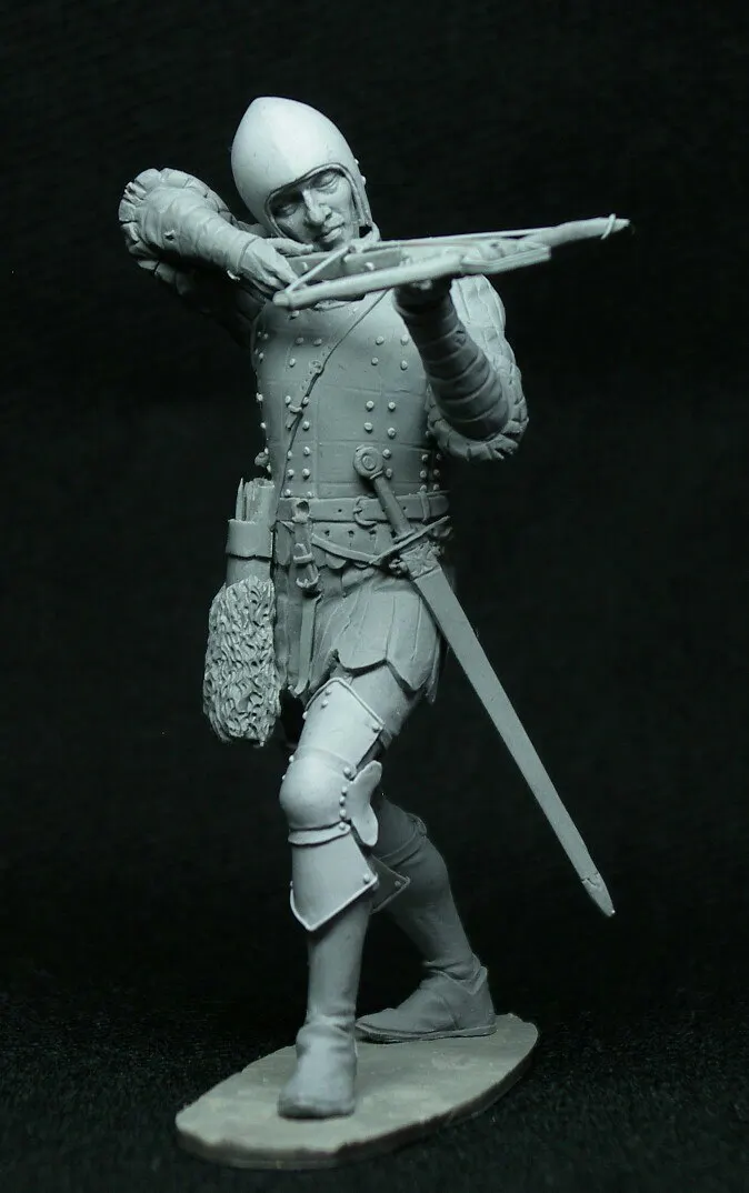 

1/24 Scale 75mm Ancient Samurai Archer Unpainted Resin Model Kit History Figure Free Shipping