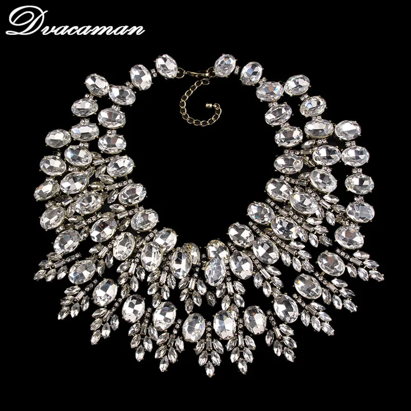 Dvacaman 2016 Multi-layer Gem Handmade DIY Bib Beads Vintage Maxi Necklace & Pendants Bijoux Statement Collar Necklace 8271 Dvacaman 2016 Multi-layer Gem Handmade DIY Bib Beads Vintage Maxi Necklace & Pendants Bijoux Statement Collar Necklace 8271