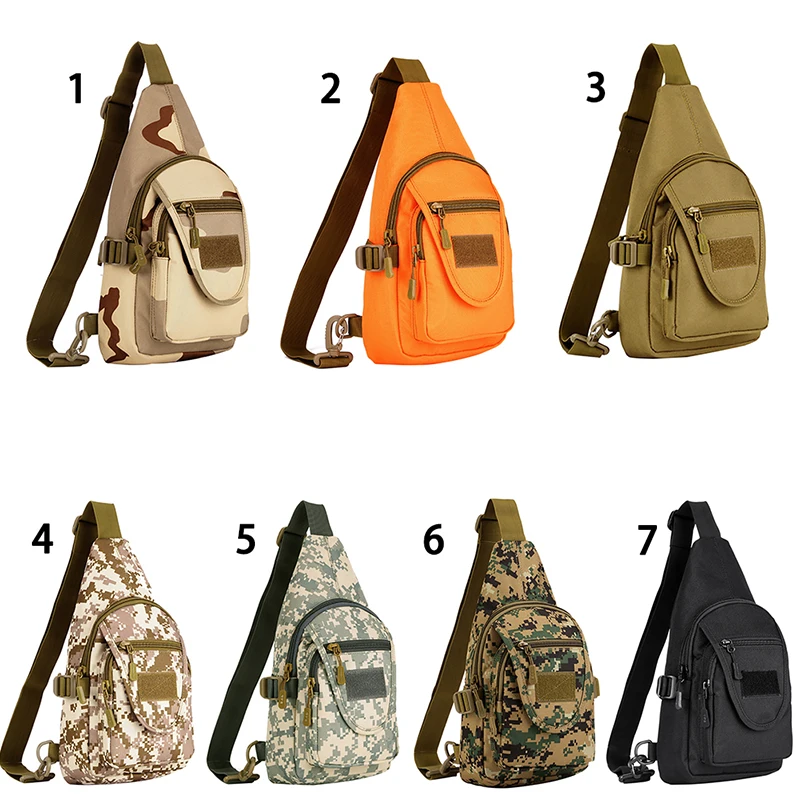 

N Waterproof Tactical Backpack Military Sport Chest Pack Shoulder Backpack for Camping Hiking Sling Pack Outdoor New Arrival