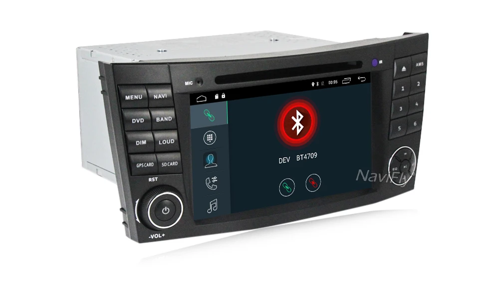Sale Quad Core 2DIN Android 7.1 Car DVD player radio audio for Mercedes/Benz E Class W211 CLK/W209 w219 with GPS Navi 4G wifi BT RDS 20