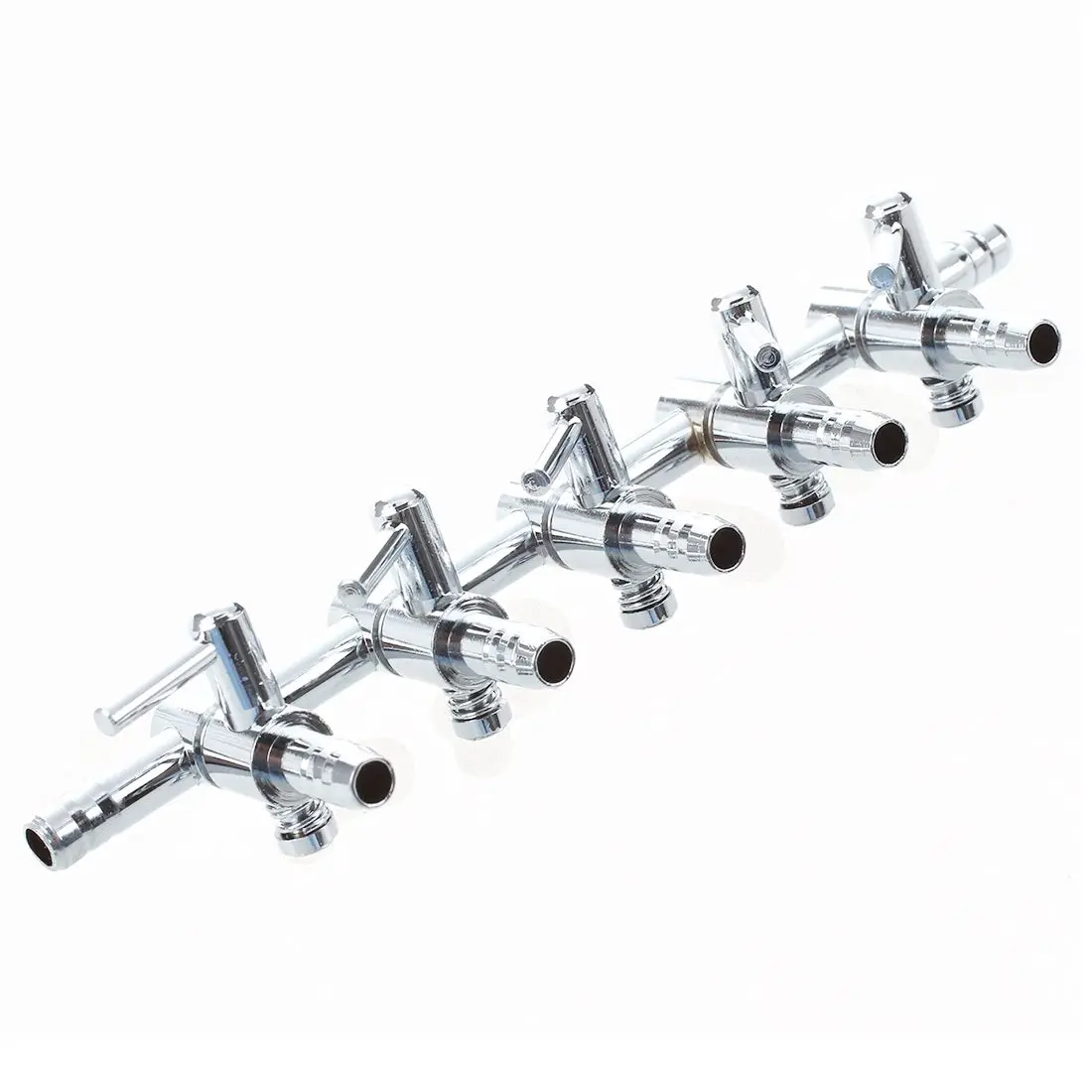 

Aquaculture 5 Way Air Flow Control Lever Valve With Airline Tube Connector Splitter Distributor Pump Valve for Aquarium
