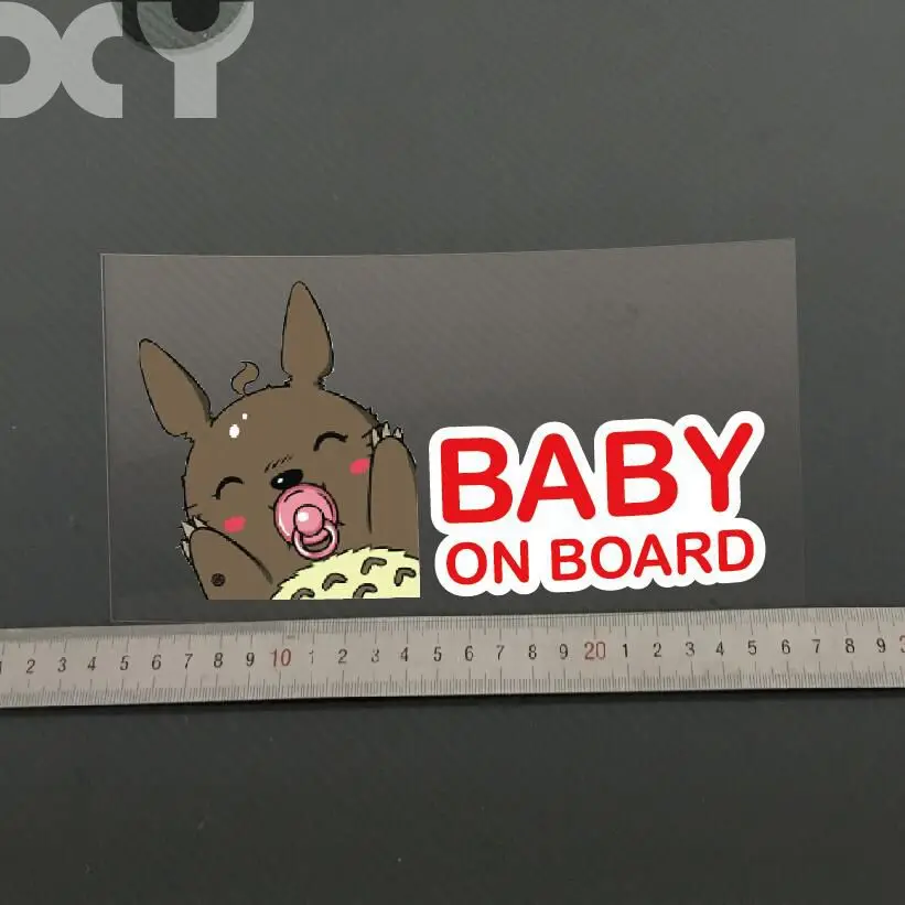 

Baby on Board car sticker Vinyl decals Funny Cute Stickers for Car Window 6.7" * 4.3" Drop Shipping