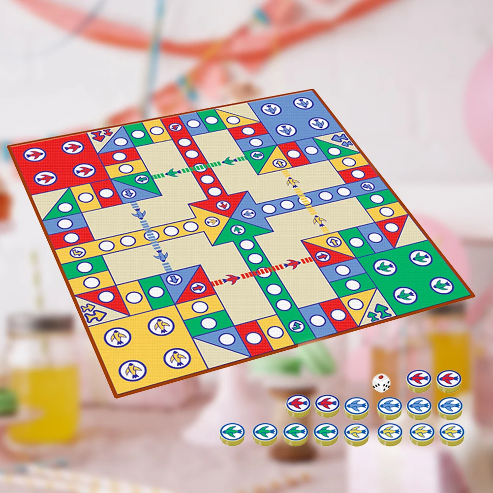 1 مجموعة تحلق الشطرنج Playmat الترفيه الترفيه طائرة الشطرنج البساط السفر لعبة حزب لعبة مجلس لعبة الوالدين والطفل لعبة