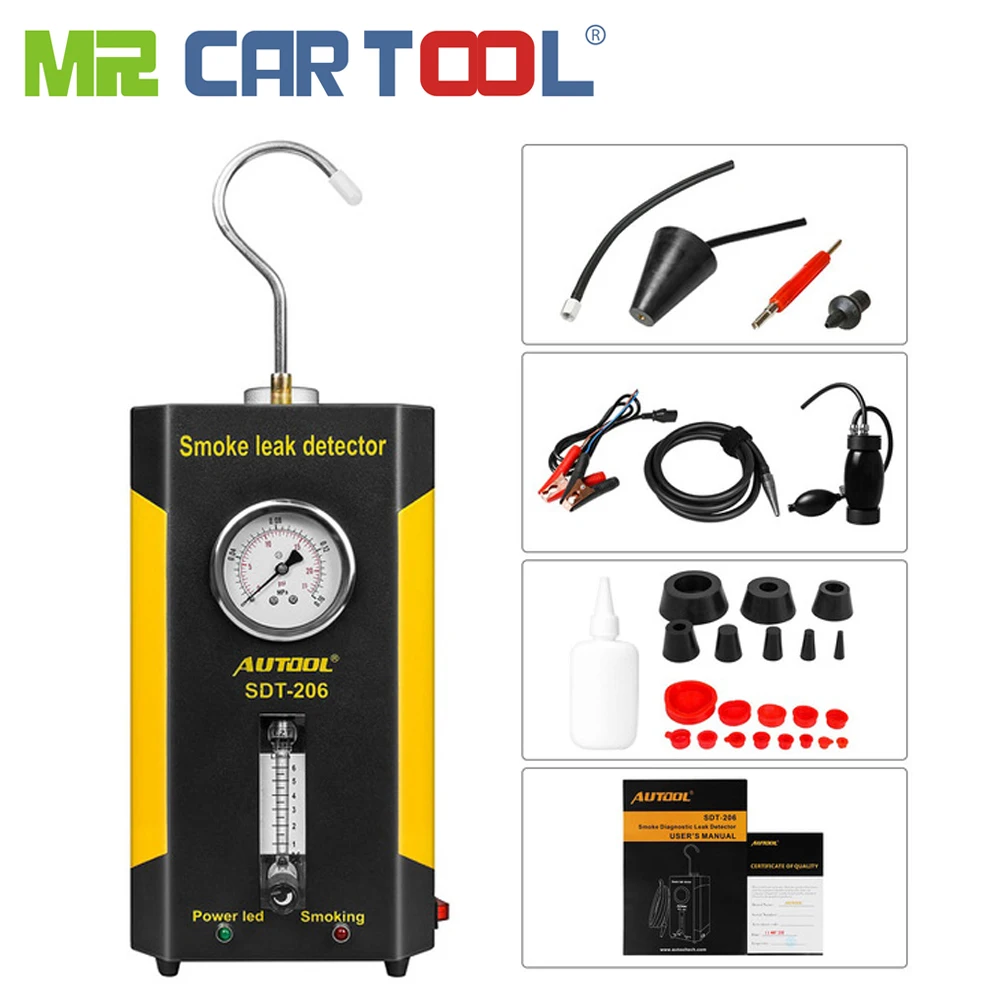 AUTOOL SDT-206 Car Smoke Machines For Sale For Cars Leak Locator Automotive Diagnostic Leak Detector SDT206 Auto Diagnostic tool AUTOOL SDT-206 Car Smoke Machines For Sale For Cars Leak Locator Automotive Diagnostic Leak Detector SDT206 Auto Diagnostic tool