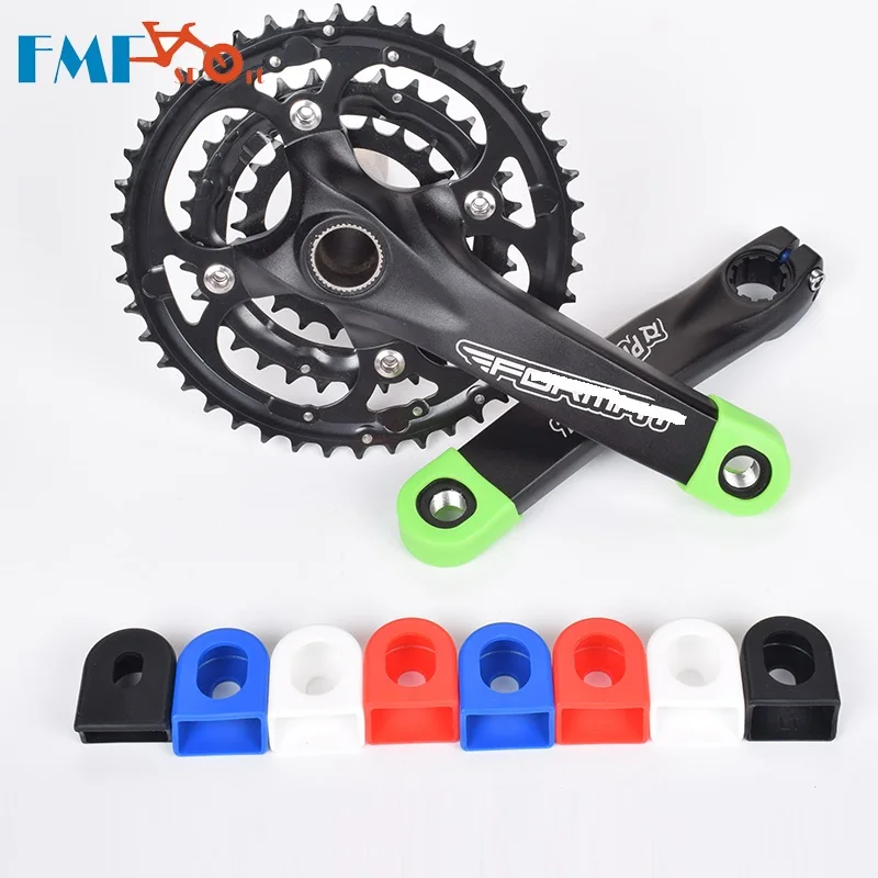 FMF Bicycle Chain Wheel Crank Bike Crank Silicone Protective Cover MTB Road Bike City Folding
