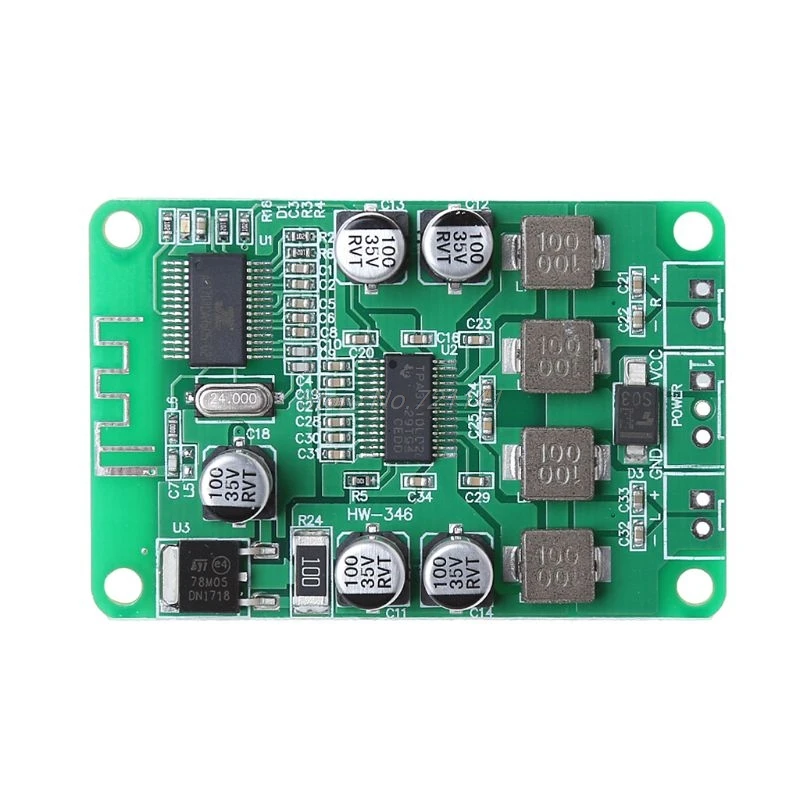 

TPA3110 Bluetooth Amplifier Board Speaker Background Music Special 2x15W HW346-2