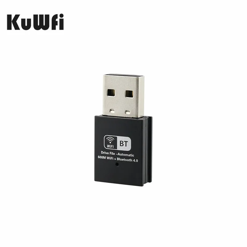 KuWFi USB WiFi адаптер 2,4 ГГц 5 ГГц антенна Wi-Fi ПК Мини Беспроводная компьютерная сеть картоприемник двухдиапазонный 802.11b/n/g/ac