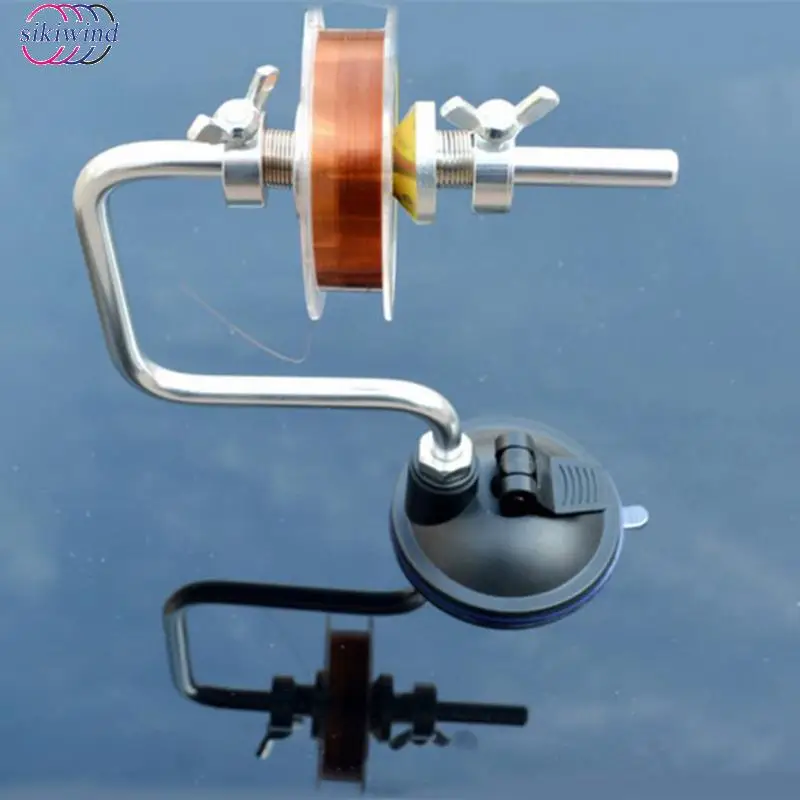 

Aluminum Alloy Fishing Line Winder Reel Spool Spooler System Tackle Tool Pesca Suction Cup Sea Carp Fishing Tools Accessories