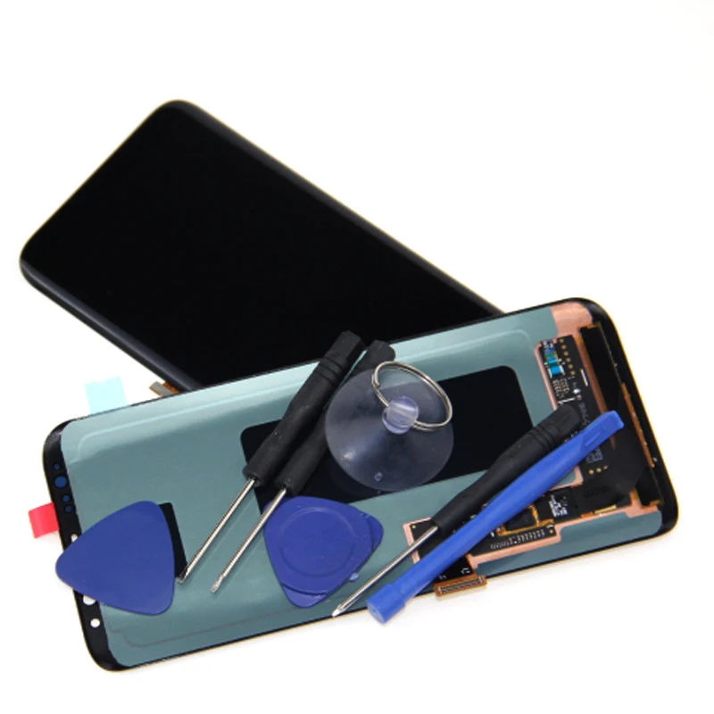 Для Samsung Galaxy S8 Plus LCDs Super AMOLED LCD дисплей сенсорный экран без рамки + бесплатный