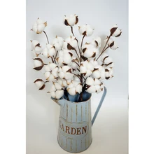 3 шт./компл. капок натуральный высушенный на хлопковом основании сухих цветов из искусственного хлопка с красивыми растениями цветком «сделай сам» для дома Свадебная вечеринка украшения