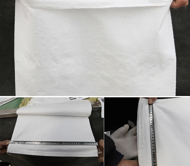 HARDIRON 10 шт. на заказ Толстый белый тканый мешок движущаяся посылка сумка из змеиной кожи рисовая мука пластиковый пакет